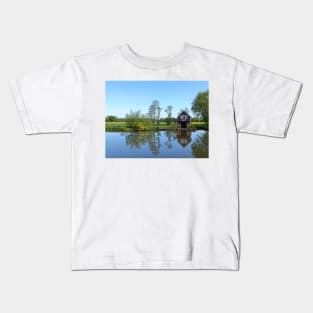 Thames River Boathouse Kids T-Shirt